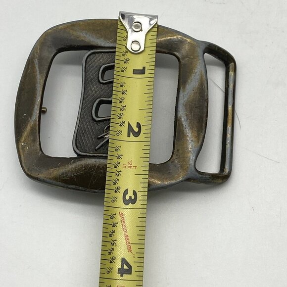 Vtg Cub Boy Scout BSA Bear Lot Neckerchief Slide Brass &‎ Explorer E Belt Buckle - Picture 13 of 14